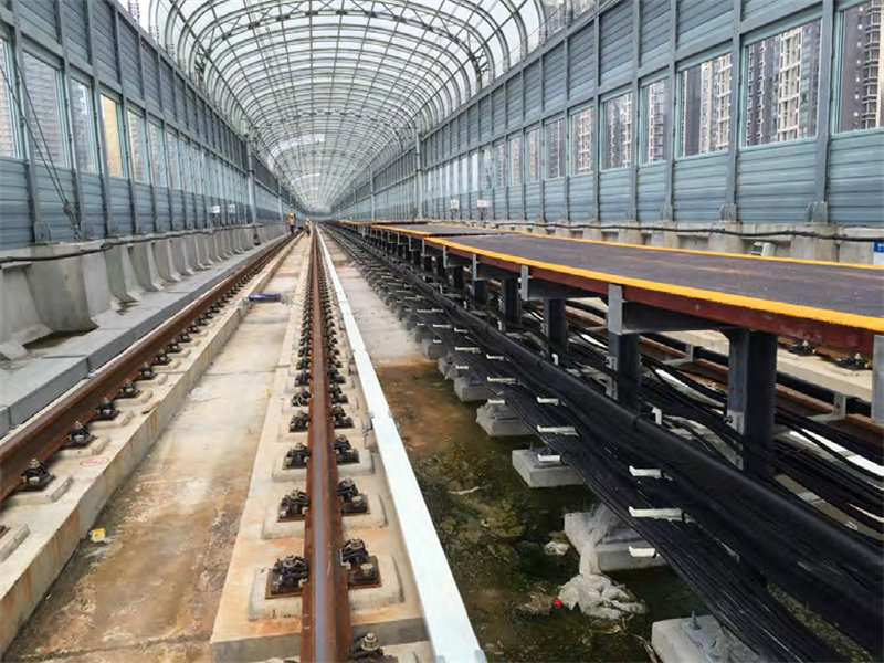 AOC力聯思阻燃樹脂應用案例：杭州1號線地鐵拉擠電纜橋架以及救援逃生平臺