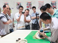 拋光示范-2014年第五期廣州博皓玻璃鋼模具制作培訓班