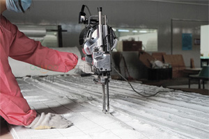 大洋牌裁布機 大功率半自動電動裁剪機 玻纖氈布電動裁剪工具 廣東玻璃鋼工具設備廠家